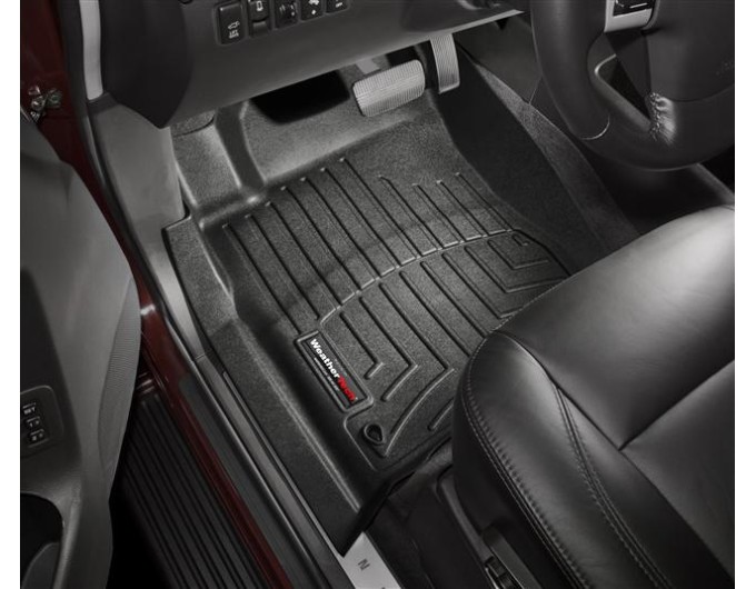 Коврики WeatherTech Black для Infiniti QX56 (mkI); Nissan Armada (mkI)(1-2 row)(3 fixing hook) 2008-2016, цена: 11 709 грн.