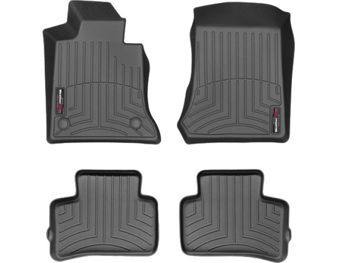 Коврики WeatherTech Black для Mercedes-Benz GLK-Class (X204) 2010-2012, цена: 11 488 грн.