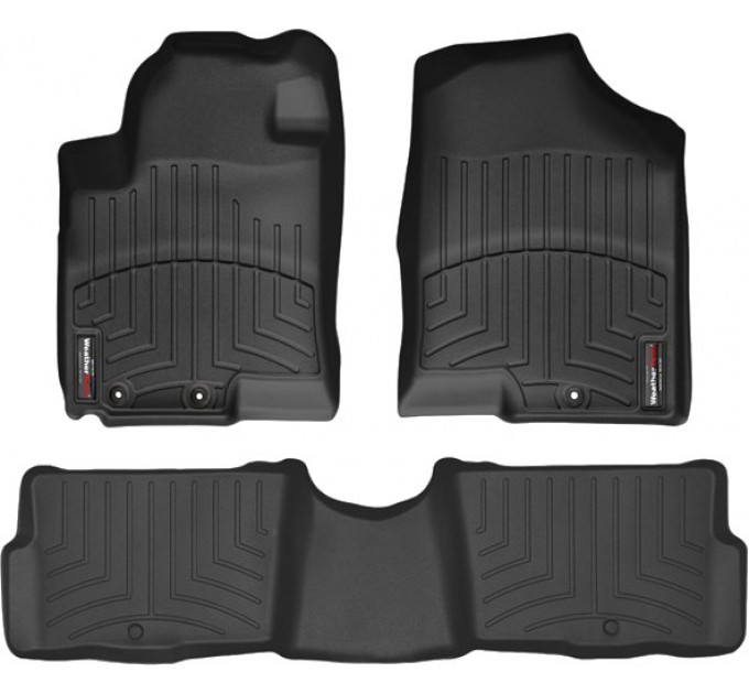 Коврики Weathertech Black для Kia Soul (US)(mkI) 2011-2013, ціна: 10 641 грн.