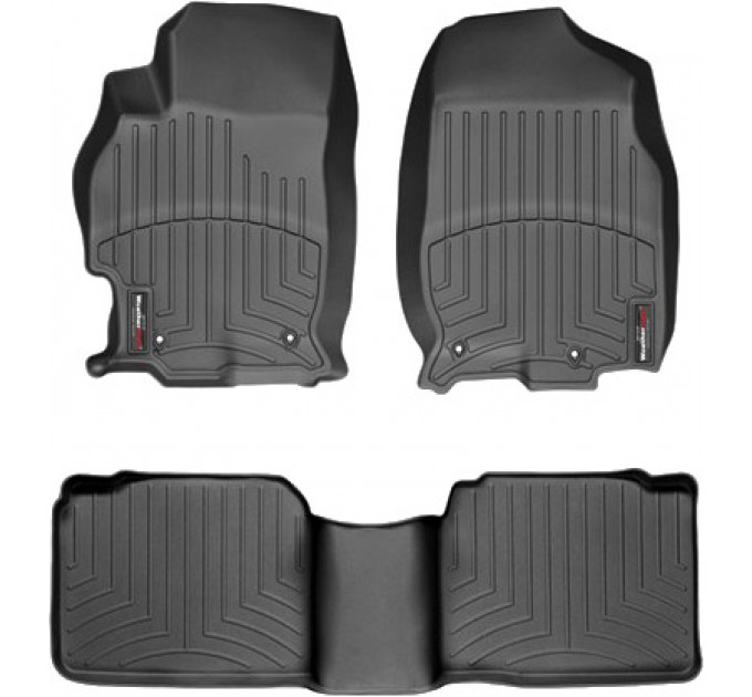 Коврики WeatherTech Black для Mazda 6 (mkII)(sedan & hatch)(4 fixings hooks) 2007-2012, цена: 10 641 грн.