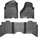 Коврики WeatherTech Black для Dodge Ram (mkIV)(crew cab)(1 fixing hook)(with Full Lenght Console)(no PTO Kit) 2009-2012, цена: 13 668 грн.