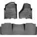 Коврики Weathertech Black для Dodge Ram (mega cab)(mkIV)(1 fixing hook)(with Full Lenght Console)(no PTO Kit)( 2009-2012, ціна: 10 849 грн.