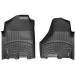 Коврики Weathertech Black для Dodge Ram (crew cab & mage cab)(mkIV)(1 fixing hook)(with Full Lenght Console)(no PTO Kit)(1 row) 2009-2012, ціна: 6 144 грн.