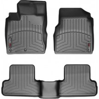 Коврики WeatherTech Black для Nissan Qashqai (mkI) 2007-2013 (USA)