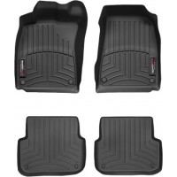 Коврики WeatherTech Black для Audi A6/S6 (C6) 2005-02.2006