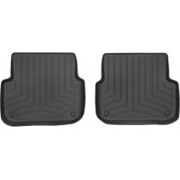 Коврики WeatherTech Black для Audi A6/S6 (C6)(2 row) 2005-02.2006