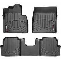 Коврики WeatherTech Black для Mercedes-Benz G-Class (W463)(with cup folders on floor of 2 row) 2002-2011