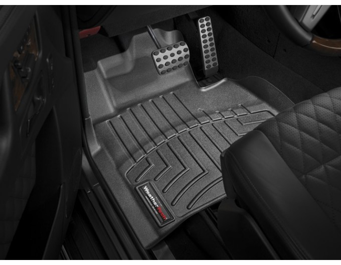 Коврики WeatherTech Black для Mercedes-Benz G-Class (W463)(with cup folders on floor of 2 row) 2002-2011, цена: 11 709 грн.
