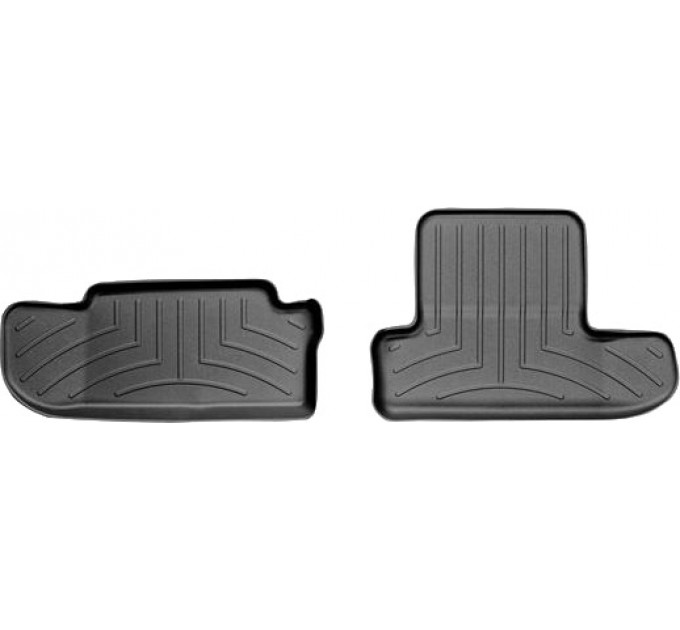 Килимки WeatherTech Black для Dodge Challenger (mkIII)(2 row) 2008-2010, ціна: 3 683 грн.