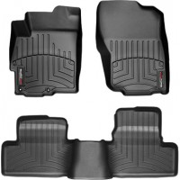 Коврики WeatherTech Black для Mitsubishi Lancer (mkX) 2008→