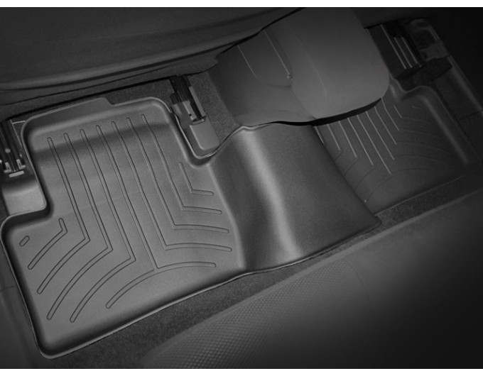 Коврики WeatherTech Black для Mitsubishi Lancer (mkX)(2 row) 2007-2017, цена: 5 135 грн.