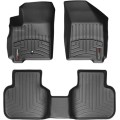 Коврики Weathertech Black для Fiat Freemont; Dodge Journey (mkI)(1 fixing hook)(1-2 row) 2008-2020, ціна: 11 709 грн.
