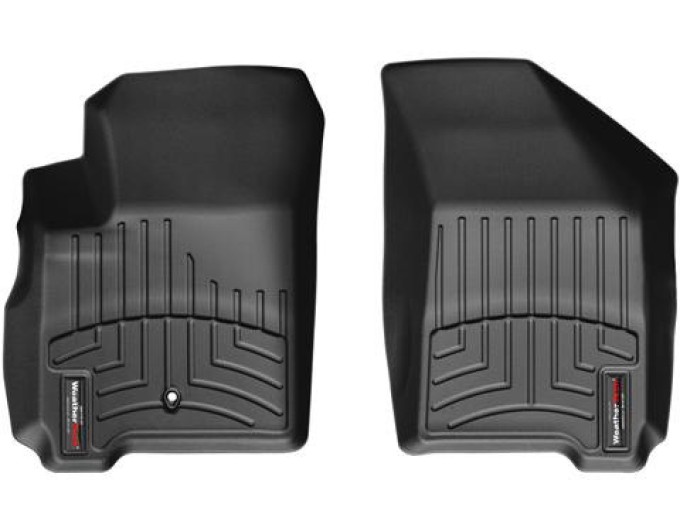 Коврики WeatherTech Black для Fiat Freemont; Dodge Journey (mkI)(1 fixing hook)(1 row) 2008-2020, цена: 6 692 грн.