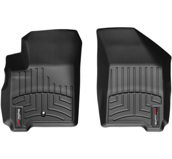 Коврики WeatherTech Black для Fiat Freemont; Dodge Journey (mkI)(1 fixing hook)(1 row) 2008-2020, цена: 6 512 грн.