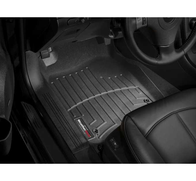 Коврики WeatherTech Black для Pontiac G6 (mkI)(sedan)(1 row)(2 fixing hooks) 2005-2010, цена: 6 144 грн.