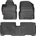 Коврики Weathertech Black для Toyota Yaris (US)(sedan)(mkII)(with heating vens under front seats) 2005-2011, ціна: 10 641 грн.