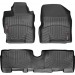 Коврики Weathertech Black для Toyota Yaris (US)(hatch)(mkII); Scion xD (mkI)(with heating vens under front seats) 2005-2014, ціна: 10 641 грн.