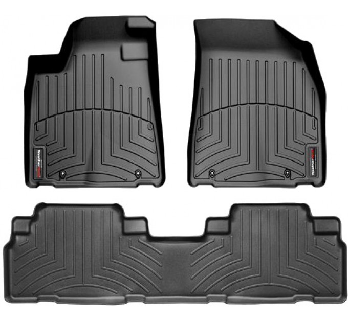 Коврики Weathertech Black для Lexus RX (mkIII)(4 fixing hooks) 2009-2015, ціна: 10 849 грн.