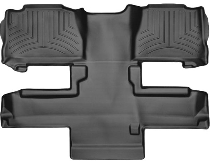 Коврики WeatherTech Black для GMC Yukon (mkIII)(not hybrid)(2 row bucket seats)(2-3 row) 2011-2014, цена: 6 915 грн.