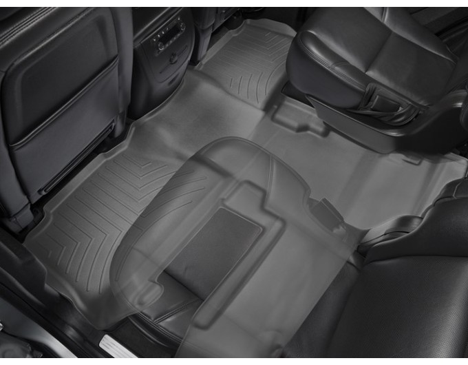 Коврики WeatherTech Black для GMC Yukon (mkIII)(not hybrid)(2 row bucket seats)(2-3 row) 2011-2014, цена: 6 915 грн.