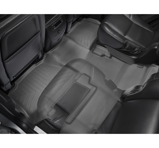 Коврики WeatherTech Black для GMC Yukon (mkIII)(not hybrid)(2 row bucket seats)(2-3 row) 2011-2014, цена: 6 343 грн.