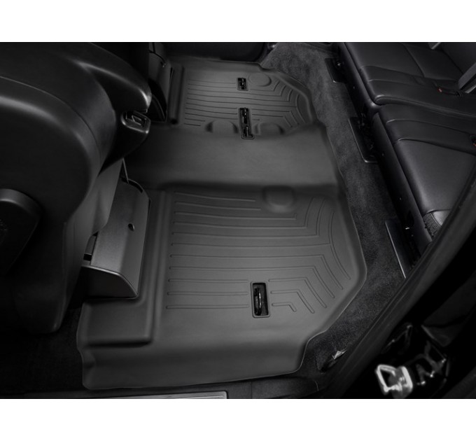 Коврик Weathertech Black для Cadillac Escalade ESV (mkIII); Chevrolet Suburban (mkX); GMC Yukon XL (mkX)(2 row bench seats)(3 row) 2011-2014, ціна: 6 343 грн.