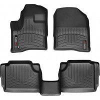 Коврики WeatherTech Black для Lincoln MKS (mkI) 2009-2010