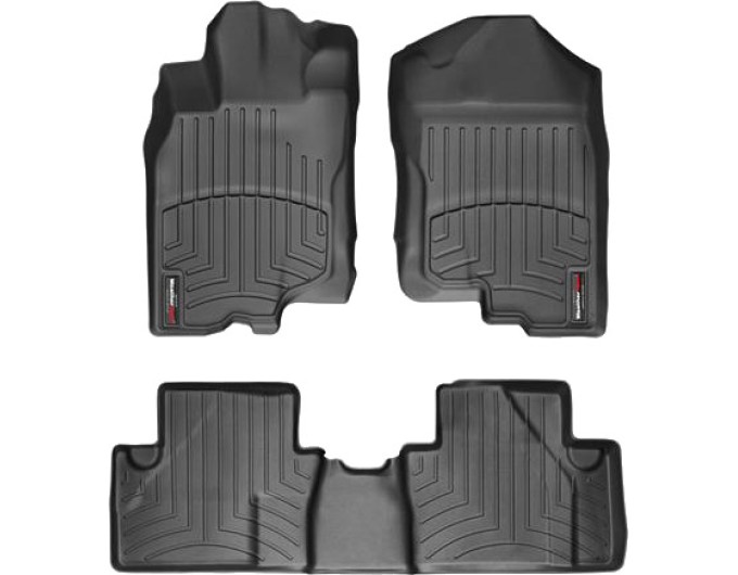 Коврики Weathertech Black для Honda Insight (mkII)(without fixings) 2010-2014, ціна: 11 488 грн.