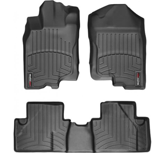 Коврики Weathertech Black для Honda Insight (mkII)(without fixings) 2010-2014, ціна: 10 641 грн.