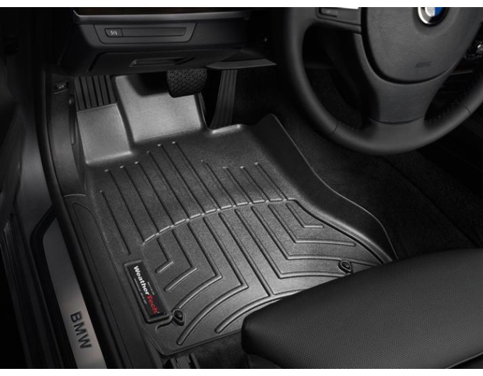 Коврики WeatherTech Black для BMW 7-series (F01)(RWD) 2008-2012, цена: 11 488 грн.
