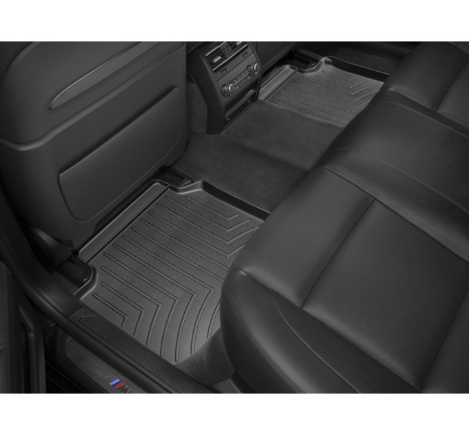 Коврики WeatherTech Black для BMW 7-series (F02)(2 row) 2013-2014, цена: 3 683 грн.