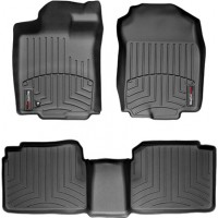 Коврики WeatherTech Black для Ford Fusion (mkI); Lincoln MKZ (mkI); Mercury Milan (mkI)(2WD)(1 fixing hook) 2010-2013 (USA)