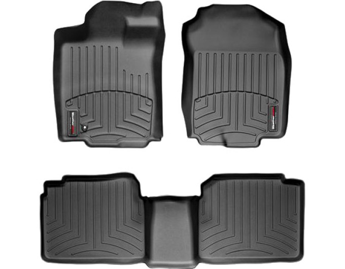 Коврики WeatherTech Black для Ford Fusion (mkI); Lincoln MKZ (mkI); Mercury Milan (mkI)(2WD)(1 fixing hook) 2010-2013 (USA), цена: 11 488 грн.