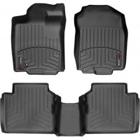 Коврики WeatherTech Black для Ford Fusion (mkI); Lincoln MKZ (mkI)(AWD)(1 fixing hook) 2010-2013 (USA)