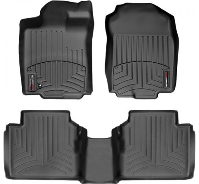 Коврики Weathertech Black для Ford Fusion (US); Lincoln MKZ (mkI)(AWD)(1 fixing hook) 2010-2013, ціна: 10 641 грн.