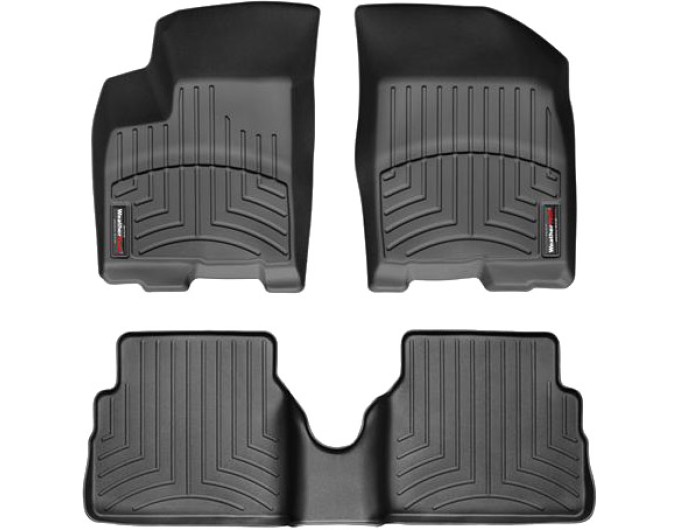 Коврики WeatherTech Black для Chevrolet Aveo (mkI); Pontiac G3 (mkI) 2007-2010, цена: 11 488 грн.