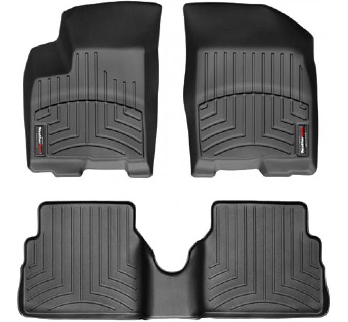 Коврики WeatherTech Black для Chevrolet Aveo (mkI); Pontiac G3 (mkI) 2007-2010, цена: 10 641 грн.