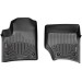 Коврики Weathertech Black для Volkswagen Touareg; Porsche Cayenne (mkI)(4 round fixings)(1 row) 2007-2010, ціна: 6 144 грн.