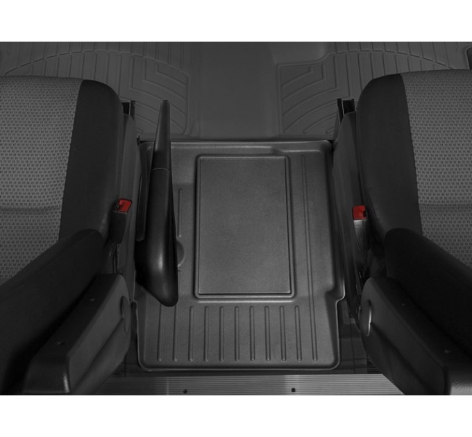 Килимки WeatherTech Black для Mercedes-Benz Sprinter (mkII)(cargo)(between seats); Dodge Sprinter (mkI)(cargo)(between seats) 2006-2018, ціна: 3 683 грн.