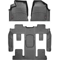 Коврики WeatherTech Black для Chevrolet Traverse (mkI)(1-2-3 row)(2 row bucket seat) 2009-2017, цена: 13 472 грн.