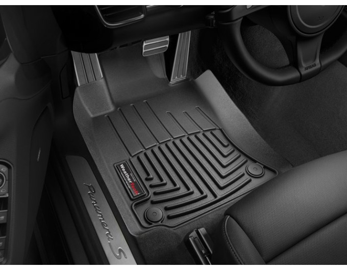 Коврики WeatherTech Black для Porsche Panamera (mkI)(1 row) 2010-2016, цена: 6 692 грн.