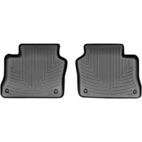 Килимки WeatherTech Black для Porsche Panamera (mkI)(not Executive)(2 row) 2010-2016