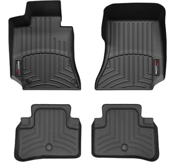 Коврики Weathertech Black для Mercedes-Benz CLS-Class (C218; X218)(4 fixing posts) 2011-2014, ціна: 10 641 грн.