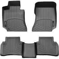 Коврики WeatherTech Black для Mercedes-Benz E-Class (W212/S212)(sedan & wagon)(2 fixing posts) 2010-2014