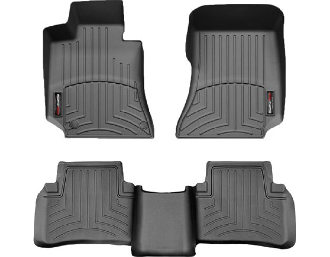 Коврики WeatherTech Black для Mercedes-Benz E-Class (W212/S212)(sedan & wagon)(2 fixing posts) 2010-2014, цена: 11 709 грн.