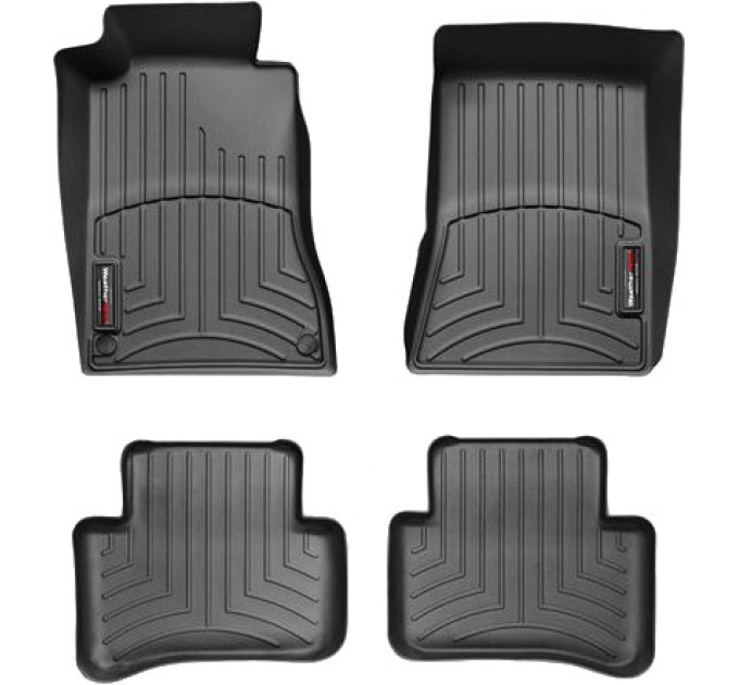 Коврики WeatherTech Black для Mercedes-Benz C-Class (W203)(RWD) 2000-2007 automatic, цена: 10 641 грн.