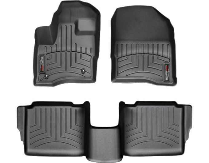 Коврики Weathertech Black для Ford Taurus (mkVI)(2 fixing hooks) 2010-2010, ціна: 11 488 грн.
