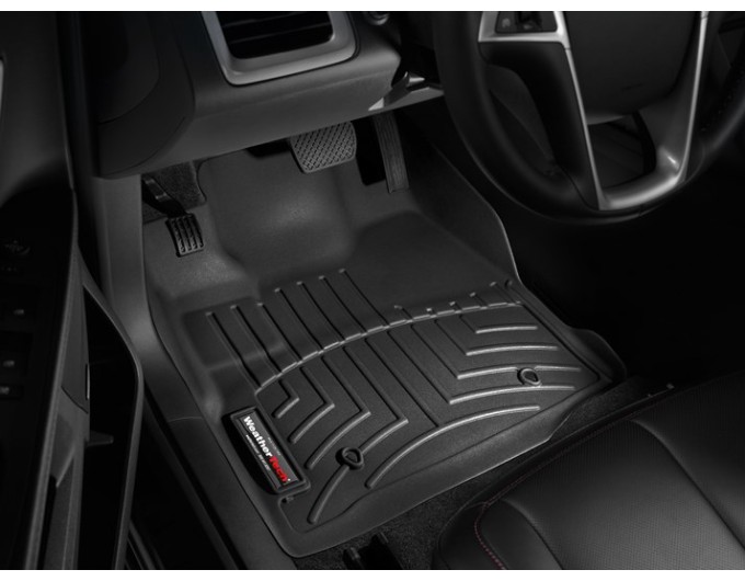 Коврики Weathertech Black для Chevrolet Equinox (mkII); GMC Terrain (mkI)(2 fixing hooks)(1 row) 2010-2017, ціна: 6 692 грн.