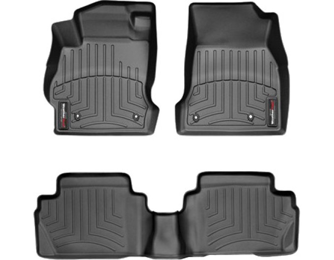 Коврики WeatherTech Black для Mazda 2 (mkIII) 2007-2014, цена: 11 488 грн.