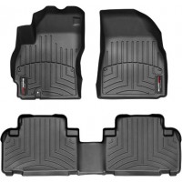 Коврики WeatherTech Black для Mazda 5 (mkII)(1-2 row) 2008-2010